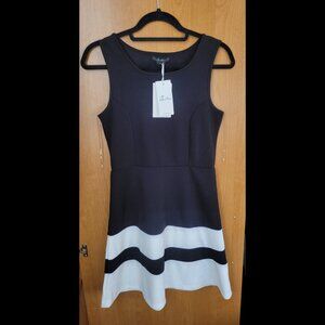 5th&Love Dress Black and White - Size Large